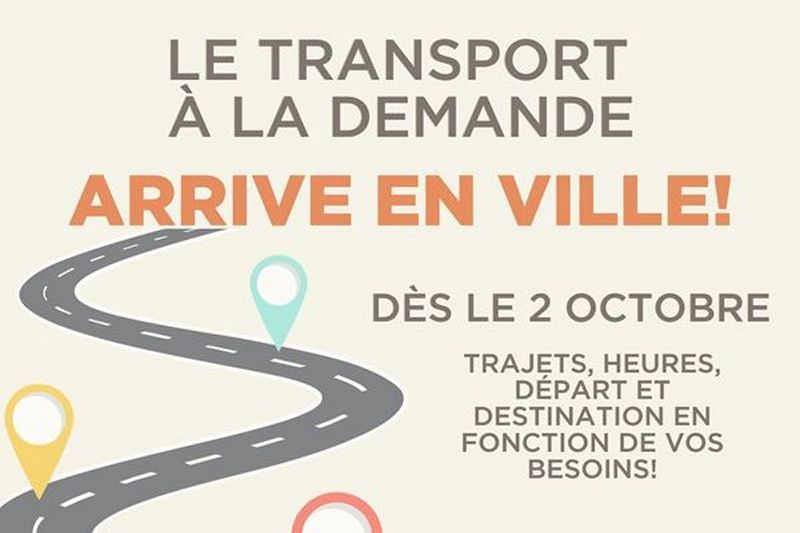 Un nouveau service de transport arrive à Coaticook